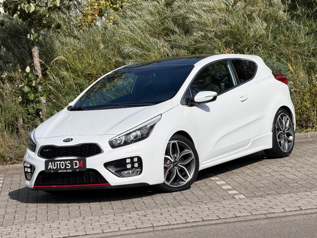 Kia ProCeed GT 1.6 T-GDi GT Half Leder/Alcant,Open/pano.dak, Auto's, Voorwielaandrijving, 4 cilinders, Wit, 1455 kg