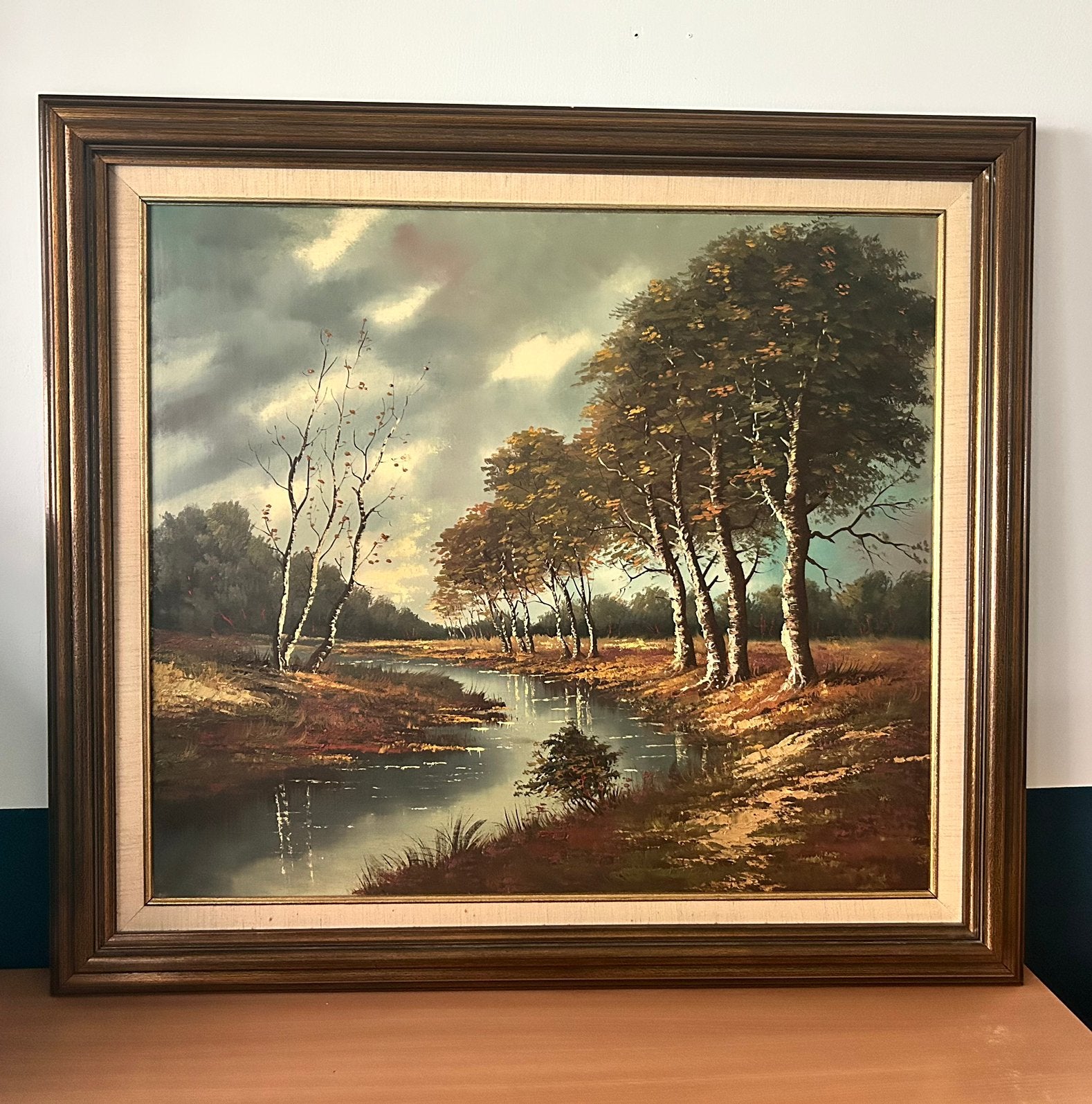 Landschapsschilderij, Antiek en Kunst, Kunst | Schilderijen | Klassiek, Ophalen