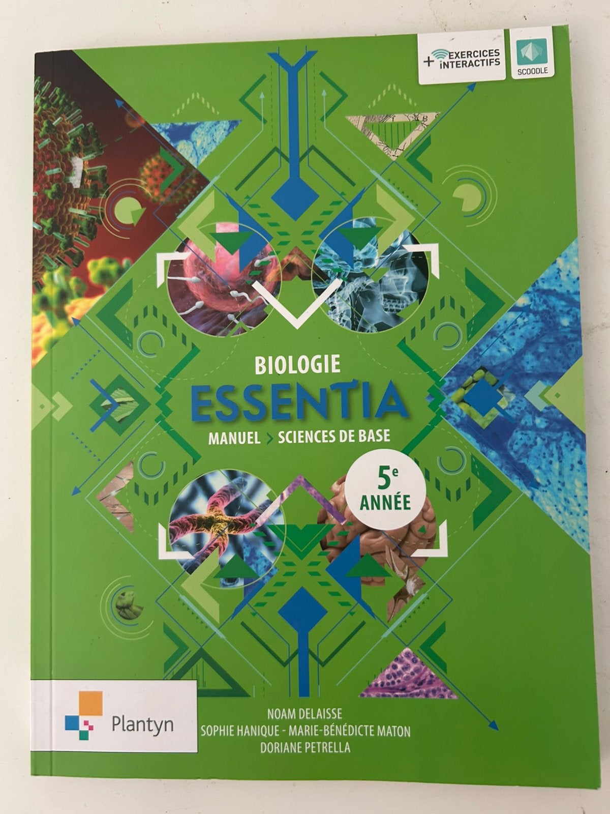 Biologie Essentia – Manuel Sciences de base 5e année Plantyn, Livres, Enlèvement, Comme neuf, Secondaire, Biologie