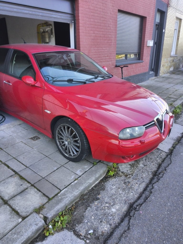 Alfa Romeo 156 V6 Busso, Auto's, 4 deurs, Zwart, Leder, Particulier