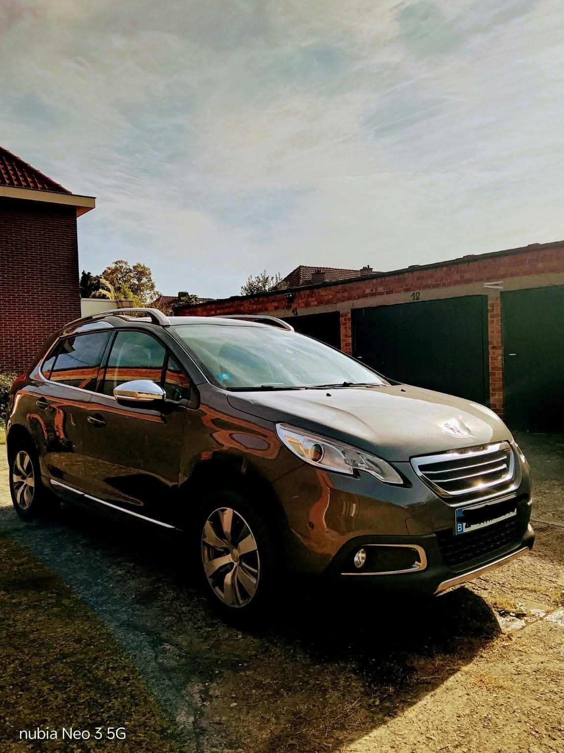 te koop / inruil peugeot 2008 euro6b 2016 benzine, Auto's, Voorwielaandrijving, 4 zetels, Leder en Stof, Handgeschakeld