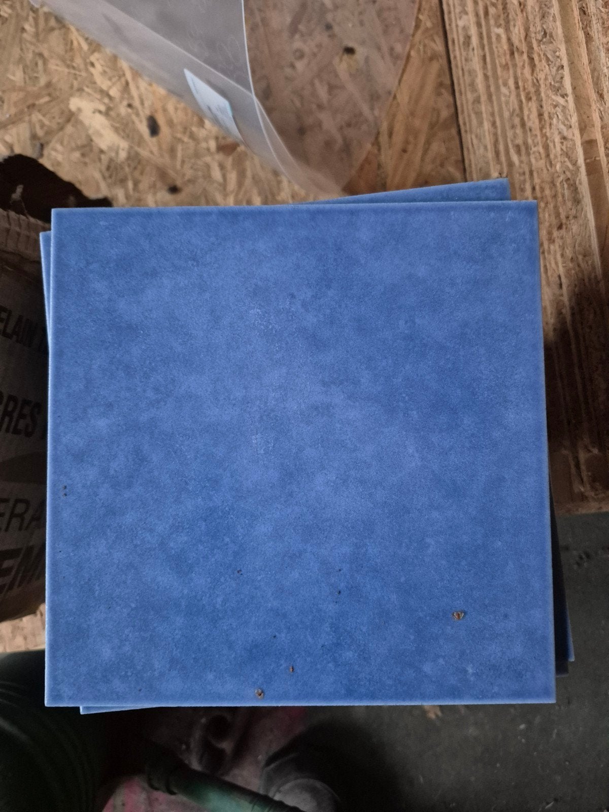 Carrelage bleu Ceramiche Piemme 20 x 20, Bricolage & Construction, Enlèvement