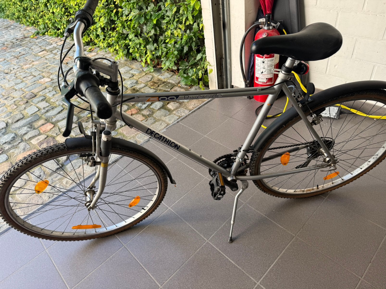 fiets heren, Fietsen en Brommers, Ophalen, Zo goed als nieuw