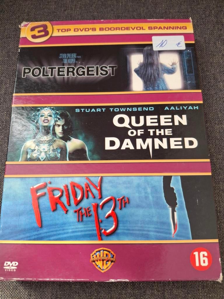 3 top dvd's boordevol spanning, Cd's en Dvd's, Dvd's | Horror, Ophalen of Verzenden