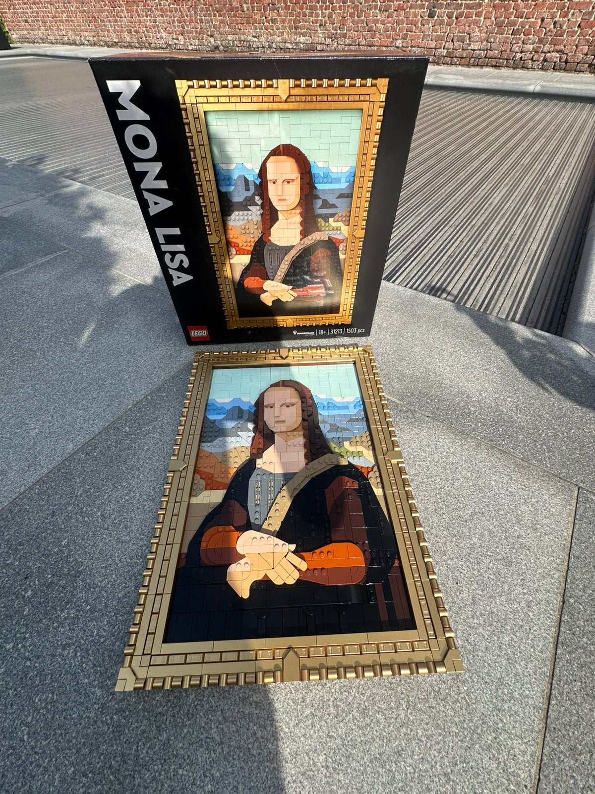Lego set mona lisa, Enlèvement ou Envoi, Lego
