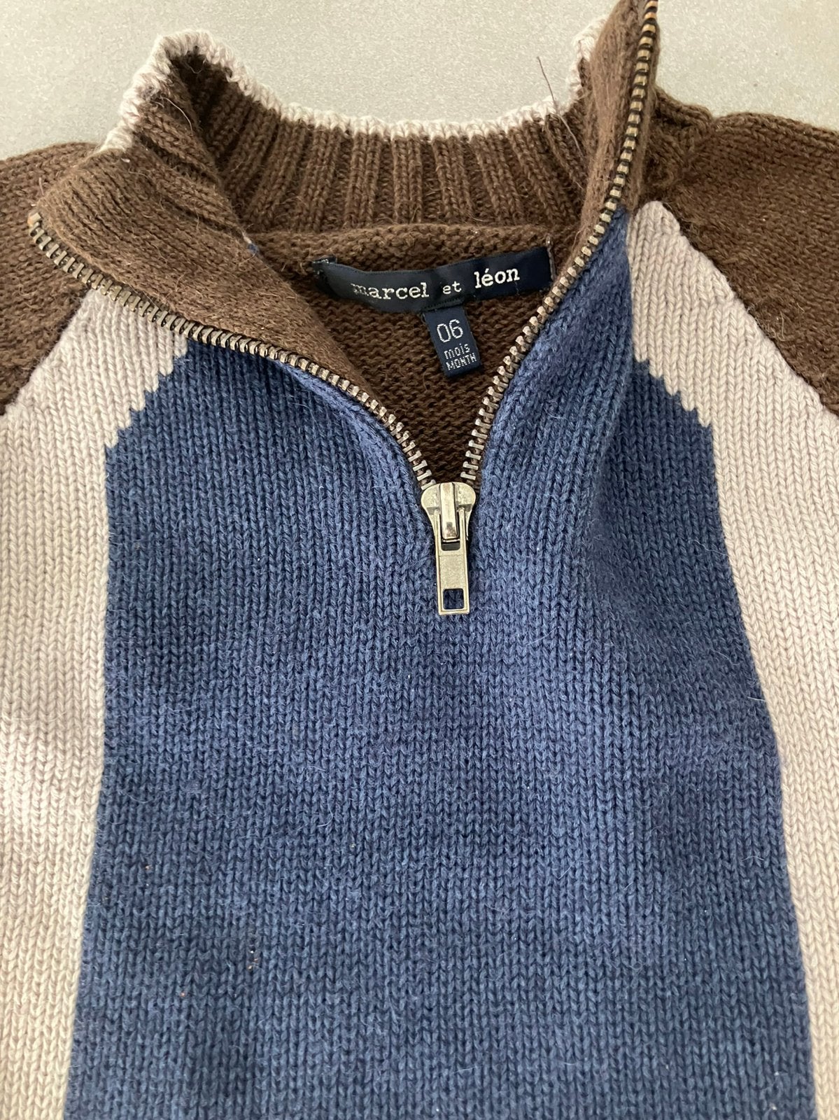 Marcel en Léon trui maat 68 (6 maanden), Enfants & Bébés, Vêtements de bébé | Taille 68, Enlèvement, Comme neuf, Garçon, Pull ou Veste
