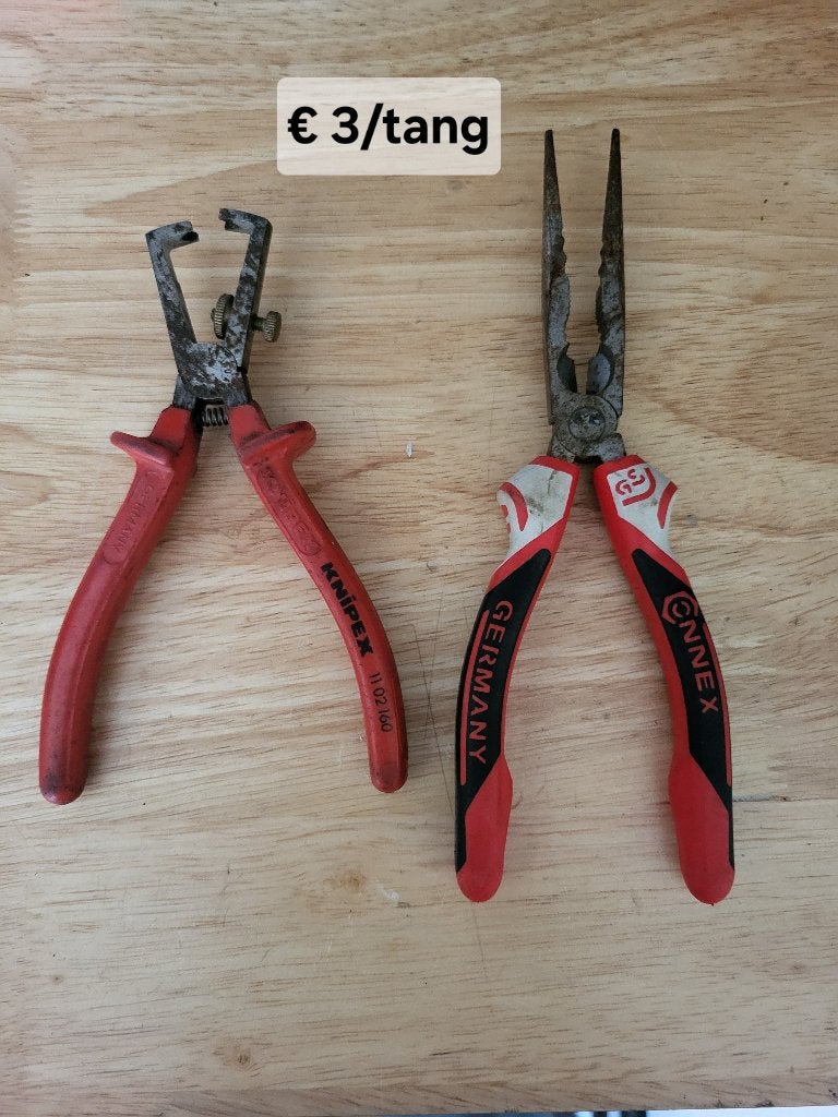 Pince coupante, Bricolage & Construction, Enlèvement, Utilisé, Pince, Knipex