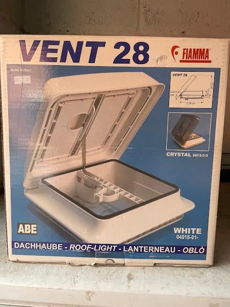 fiamma ventilatie luik 28 met muggengaas zonder ventilato, Caravans en Kamperen, Ophalen of Verzenden, Nieuw