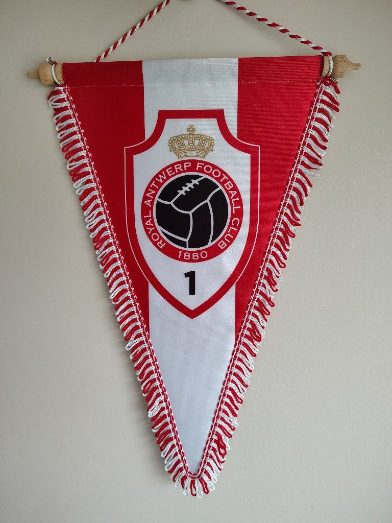 Antwerp FC Royal prachtige vaandel, Ophalen of Verzenden