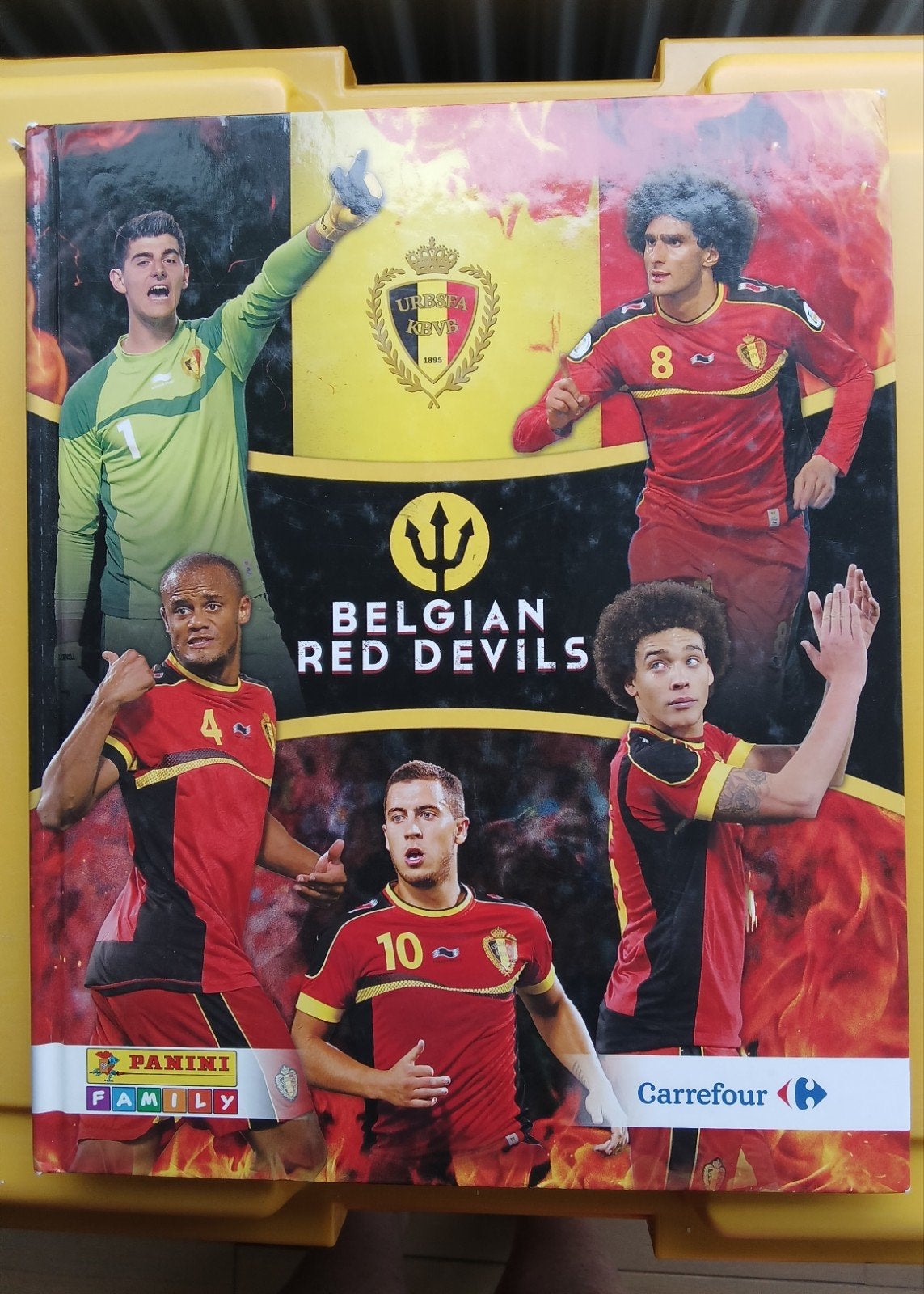Belgian Red Devils Panini, Ophalen of Verzenden