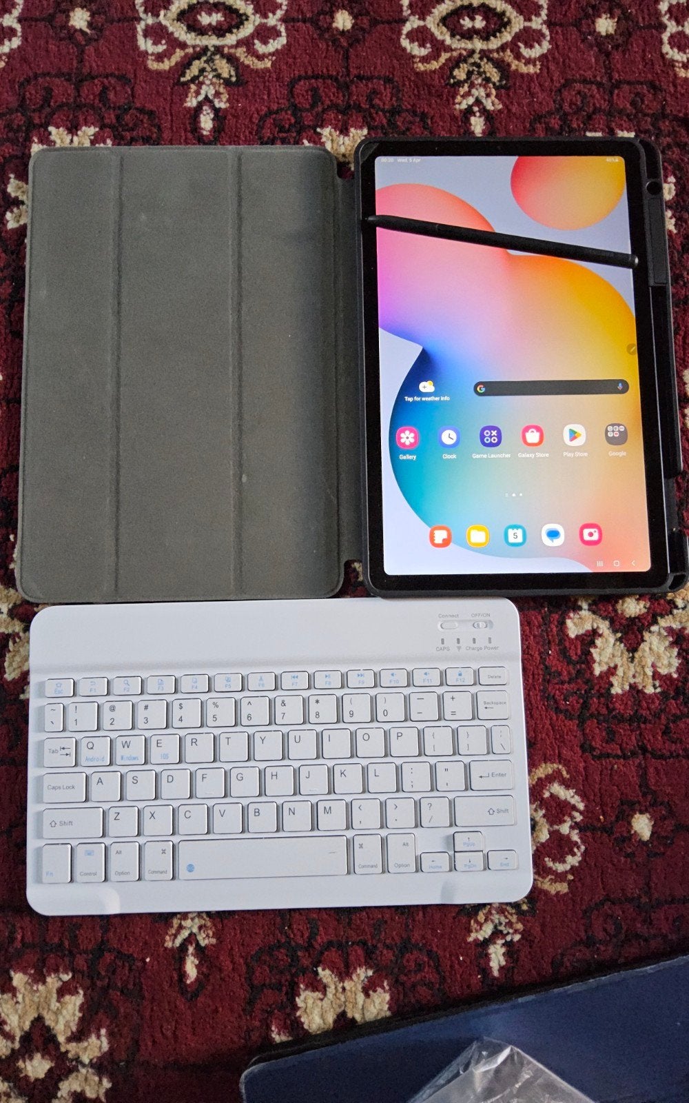 Samsung Galaxy Tab S6 Lite, presque neuf avec accessoires., Informatique & Logiciels, Enlèvement ou Envoi, 64 GB