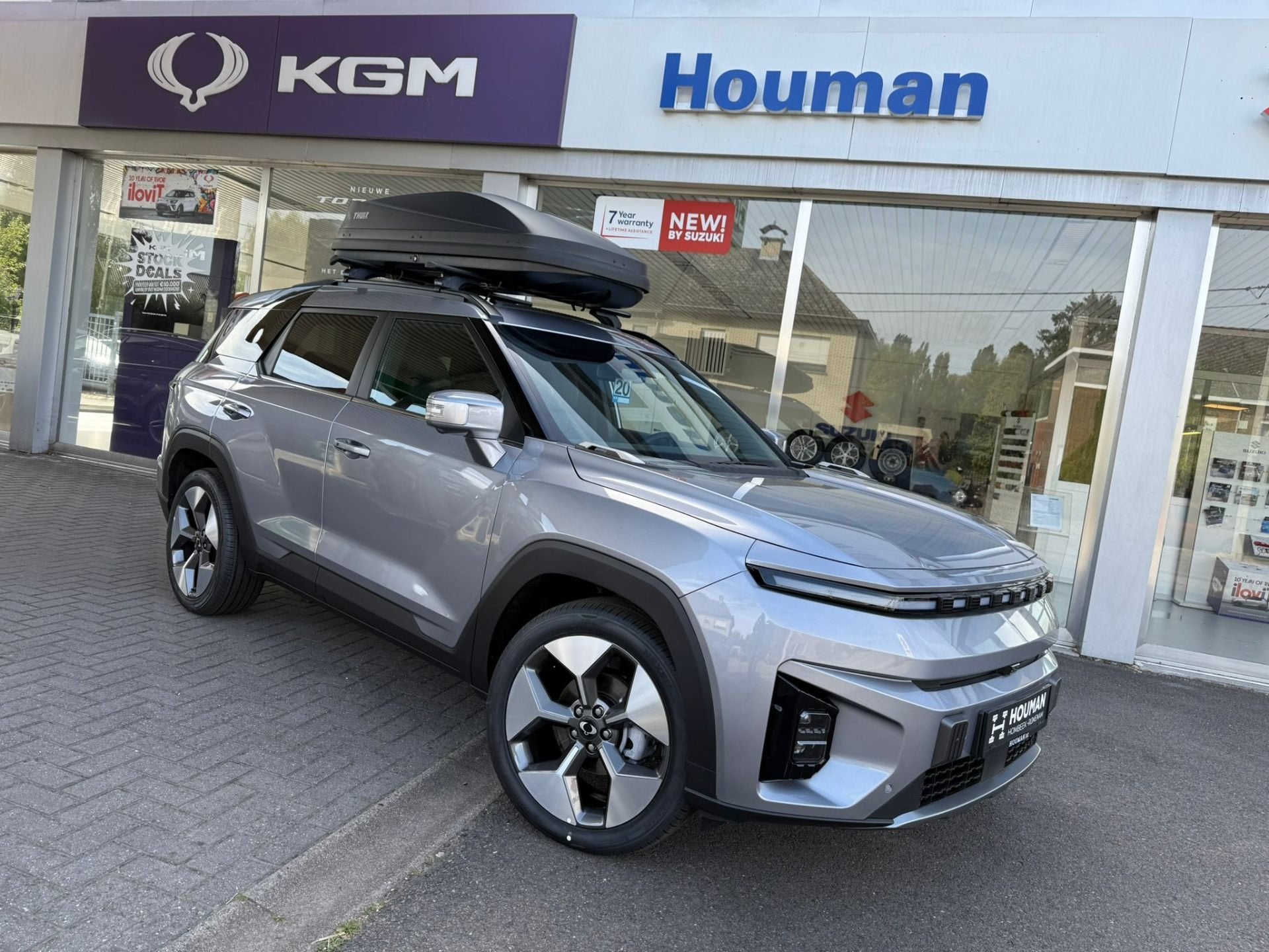 KGM Torres Titanium 100% elektrisch 462 Km actieradius, Autos, Argent ou Gris, Achat, Euro 6, 5 places