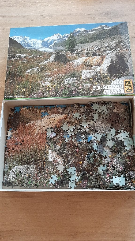 Puzzel 1500 stukjes, Hobby en Vrije tijd, Ophalen of Verzenden, 500 t/m 1500 stukjes, Zo goed als nieuw, Legpuzzel