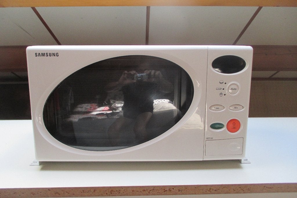 microgolfoven 24 volt DC SAMSUNG, Ophalen, Microgolfoven, Zo goed als nieuw, Draaiplateau