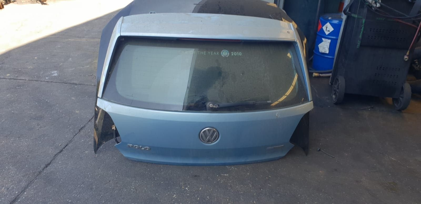 VW POLO ACHTERKLEP +SPOILER BJ 2010 TOT 2013, Gebruikt, -, Ophalen of Verzenden, Achter