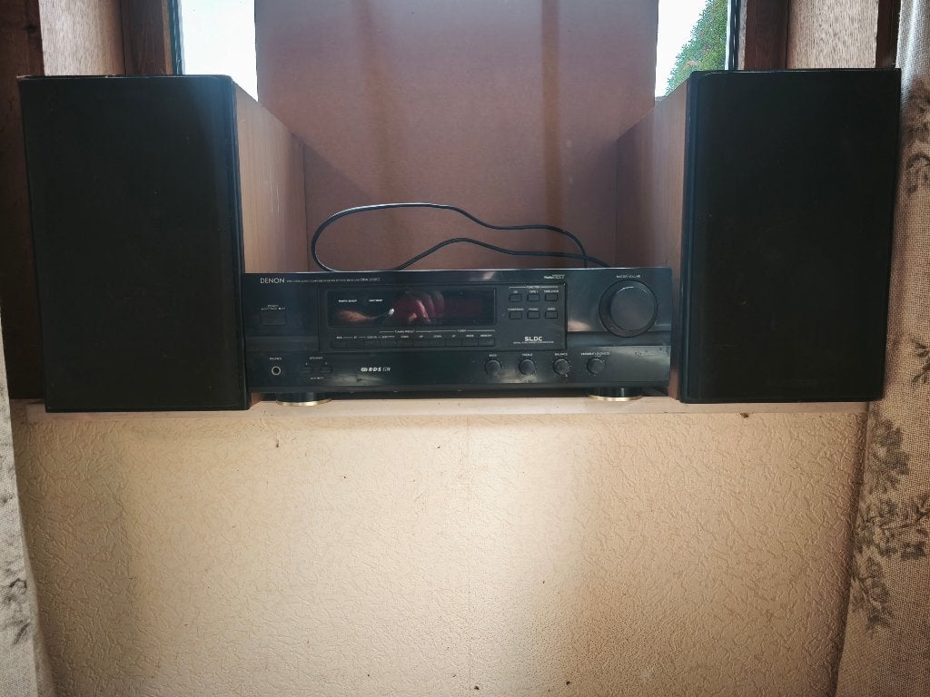 Ampli et baffles, Denon, Enlèvement, 120 watts ou plus, Stéréo