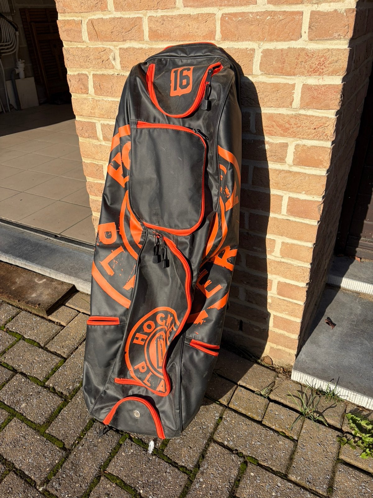 Sac de hockey grand format avec compartiments, Sports & Fitness, Enlèvement, Utilisé, Stick