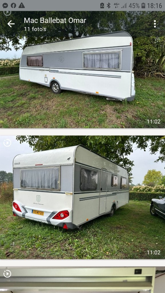 Knaus 2015 : auto-construction unique, 6 à 7 mètres, Lit Queen size, Poêle, Jusqu'à 6