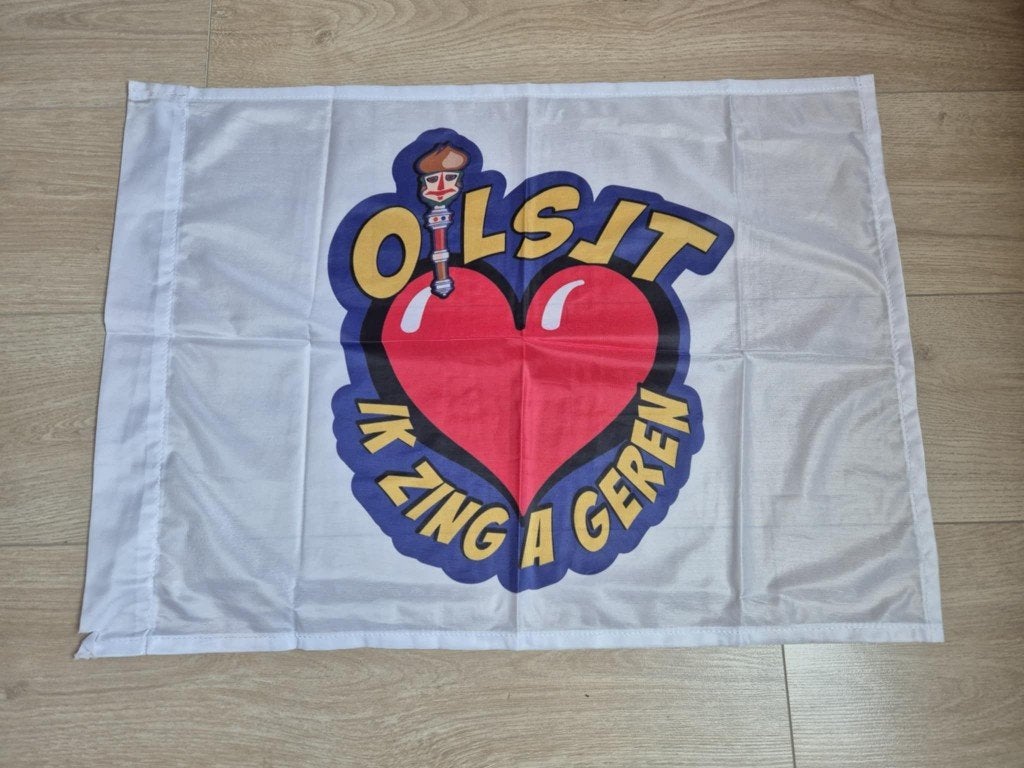 Carnaval Aalst vlag kandidaat prins Den Boein 2017, Ophalen of Verzenden