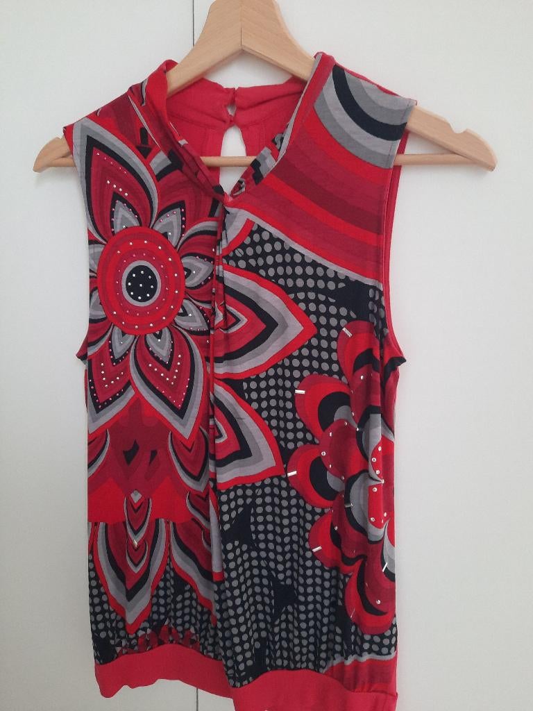 Roze top Desigual maat S, Ophalen of Verzenden, Roze, Gedragen, Desigual