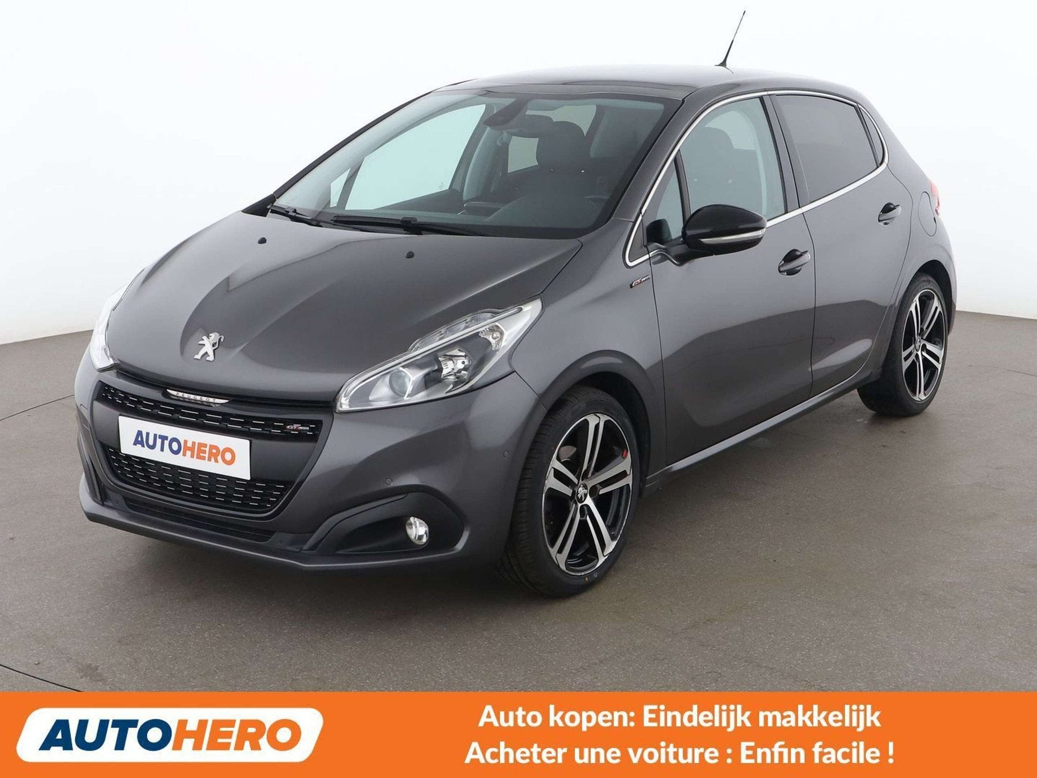Peugeot 208 1.2 PureTech Allure (automatique), Argent ou Gris, Achat, Euro 6, 149 g/km
