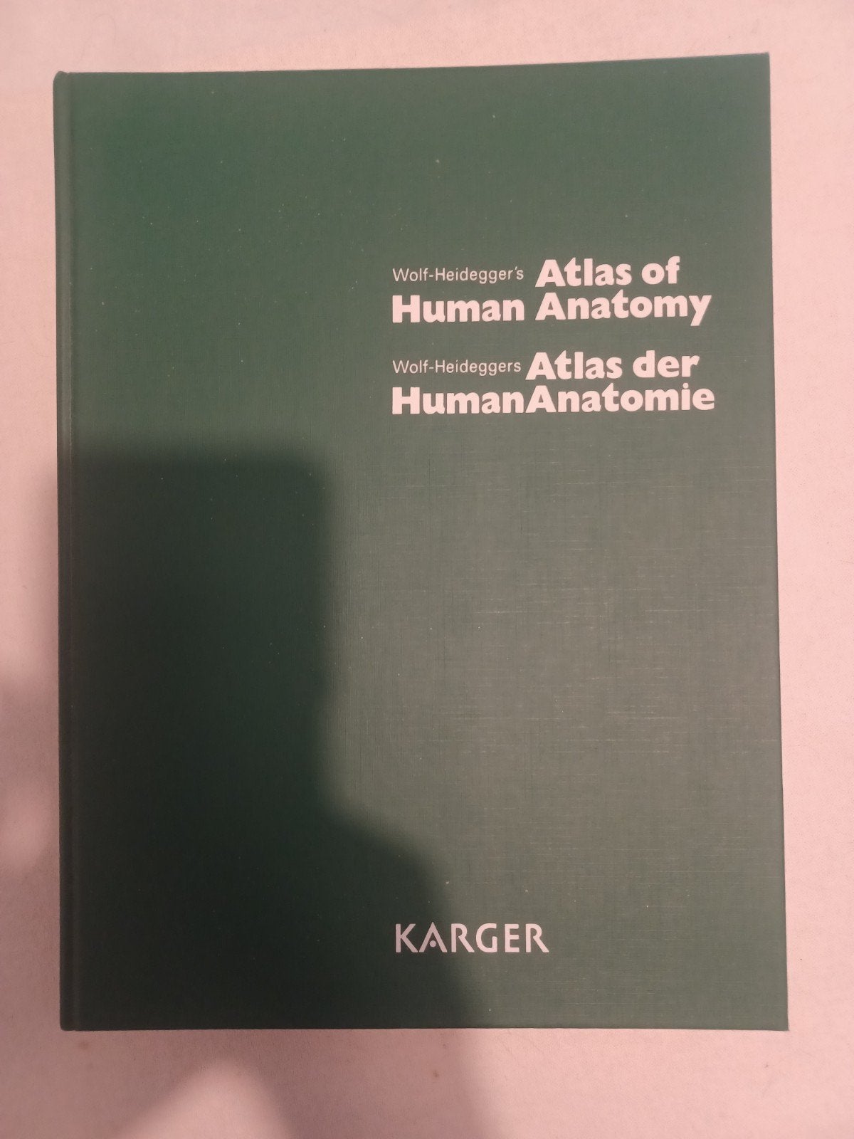 Atlas of Human Anatomy. Wolf - Heidegger's, Ophalen of Verzenden, Zo goed als nieuw, Hoger Onderwijs, Wolf - Heidegger's