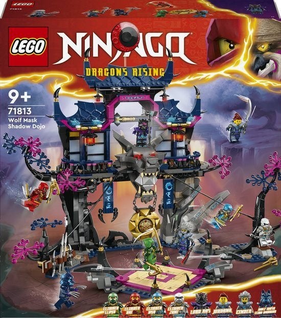 LEGO 71813 Ninjago Wolvenmasker schaduwdojo nieuw, Neuf, Enlèvement ou Envoi, Lego, Complet