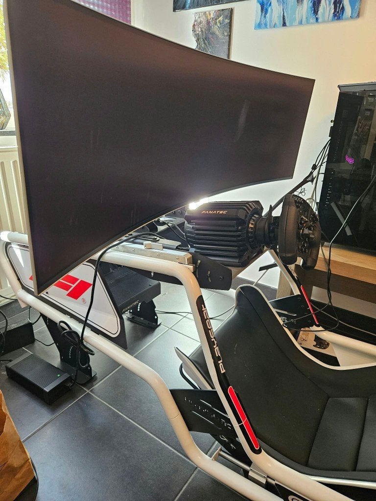 Simulateur Simracing F1 Complet.Playseat.Fanatec.RTX 5080, Autres types, Retour de force, Comme neuf, Enlèvement
