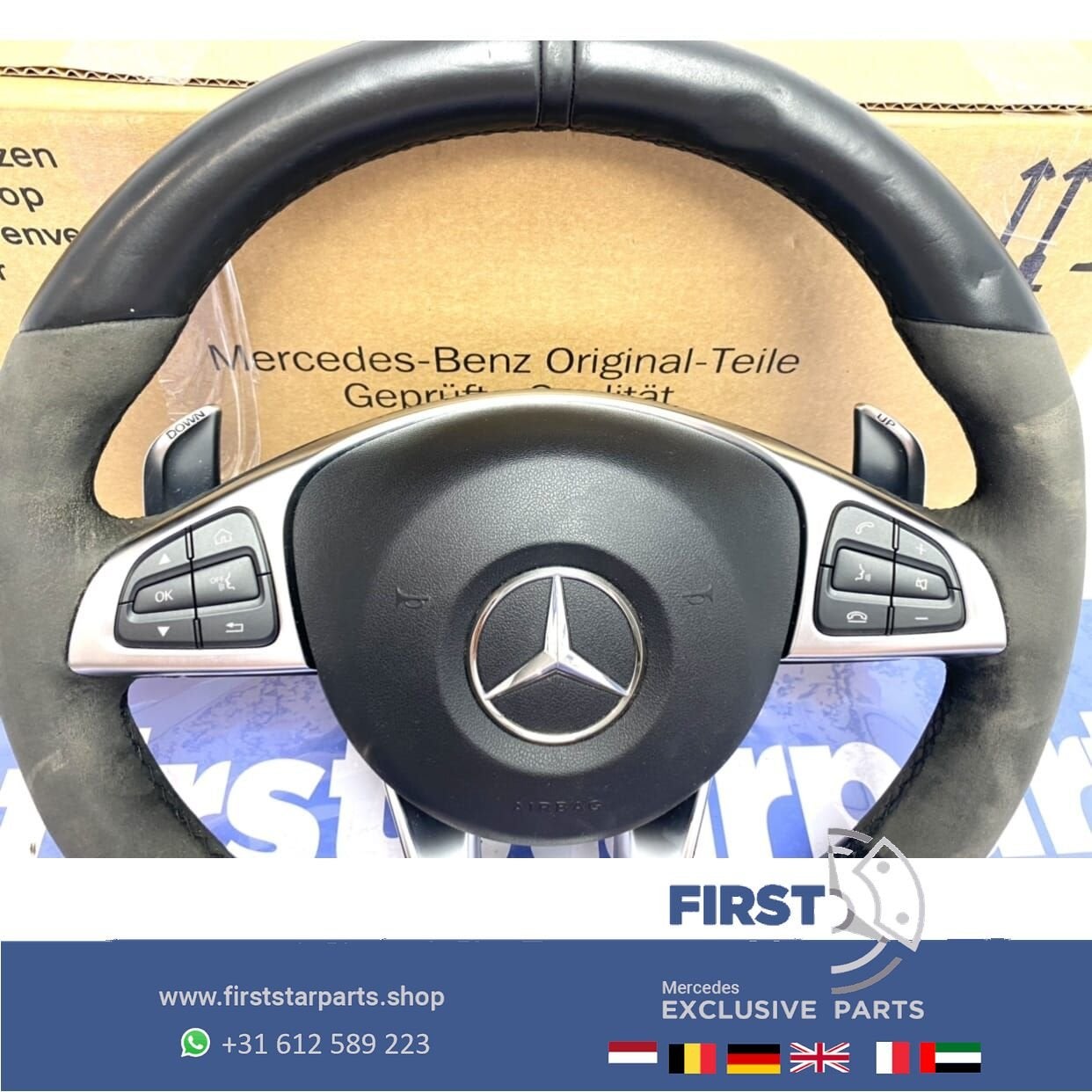 GLC43 GLC63 63 AMG PERFORMANCE STUUR Mercedes C GLC G GLE Kl, Auto-onderdelen, Besturing, Gebruikt, -, Ophalen of Verzenden, -