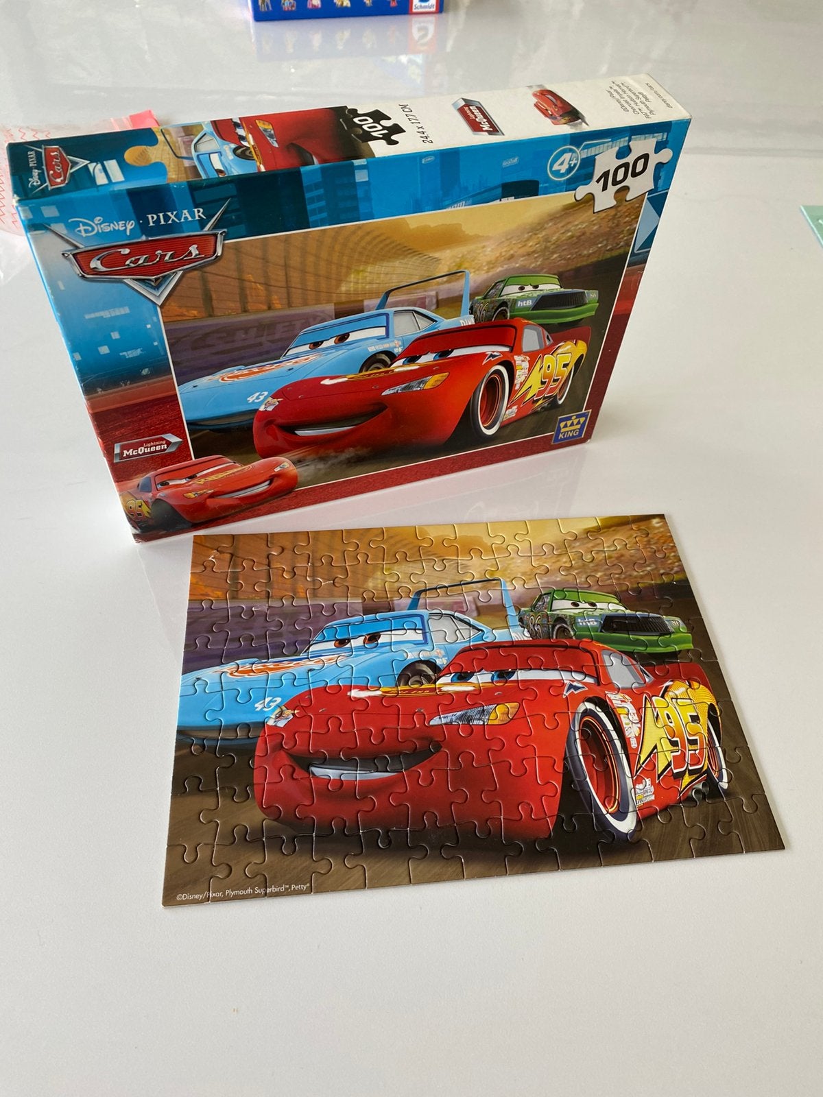 Puzzel Cars 100 stuks, Kinderen en Baby's, Ophalen, Zo goed als nieuw