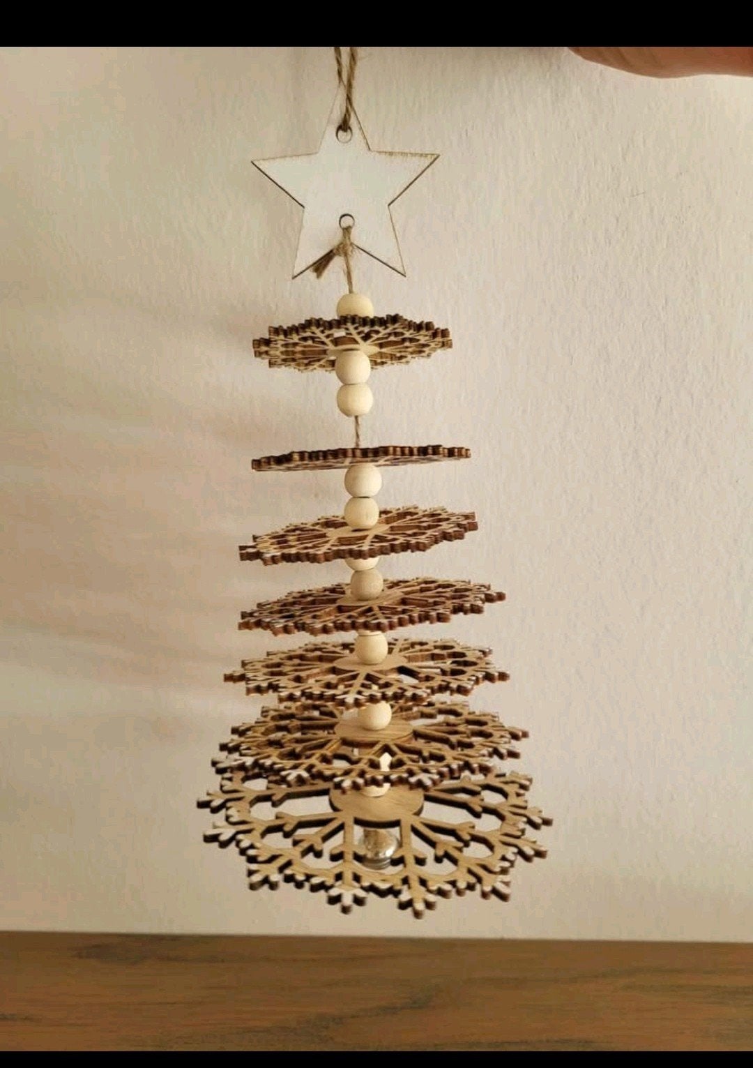 Hangers voor in de kerstboom, Ophalen