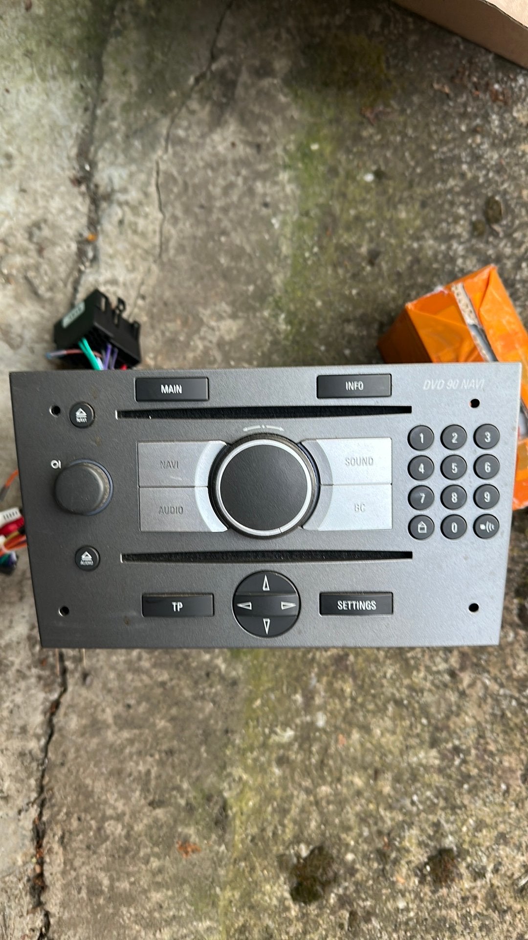 Auto radio van opel meriva, Ophalen, Zo goed als nieuw