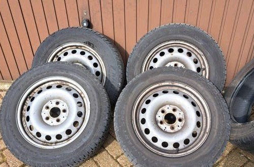 Mercedes Vito/ Viano  205/65 R16C 107/105Tbanden met velgen, Autos : Divers, Pièces de sport automobile, Enlèvement