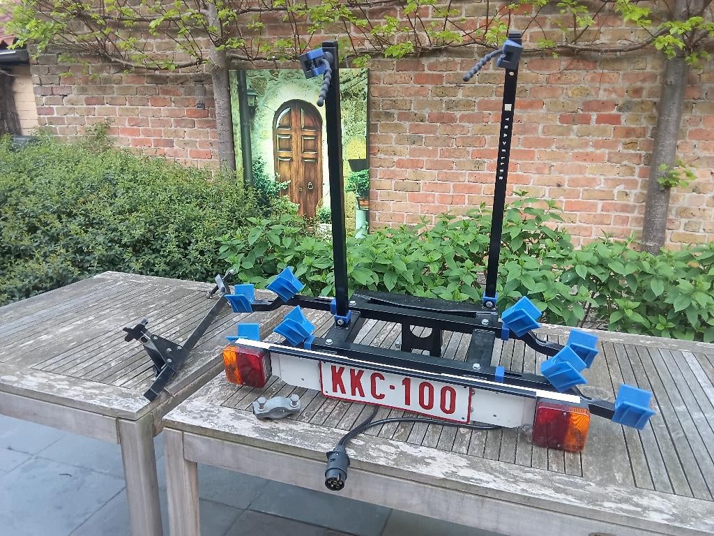 Tacx Traveller fietsendrager voor op trekhaak, Ophalen, 2 fietsen, Gebruikt, Trekhaakdrager
