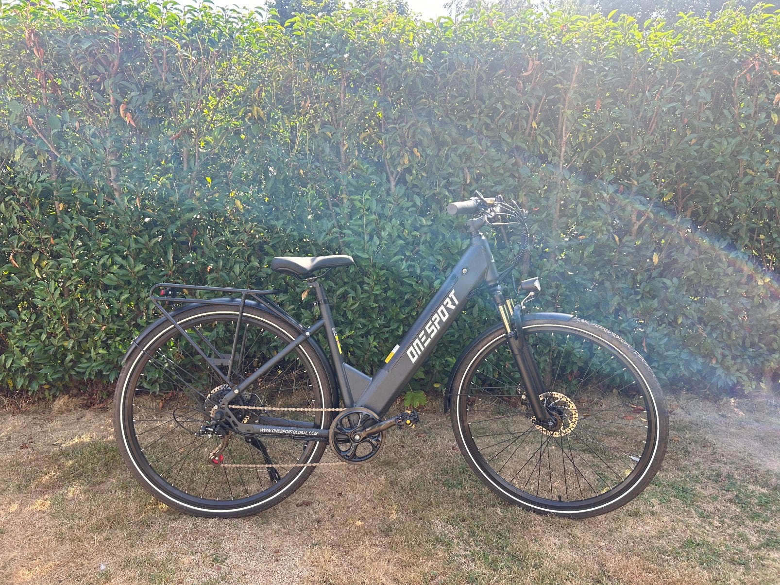 Elektrische Stadsfiets. Onesport OT12, Ophalen, Zo goed als nieuw