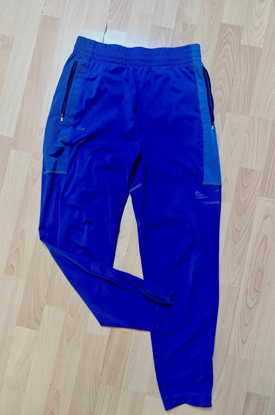 Blue Lacoste Sport Tapered joggers / tracksuit pants maat M, Kleding | Heren, Sportkleding, Ophalen, Maat 48/50 (M)