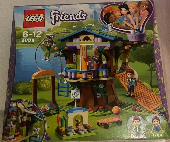 Lego friends 41335 Mia's boomhut, Lego, Ensemble complet, Friends, Comme neuf