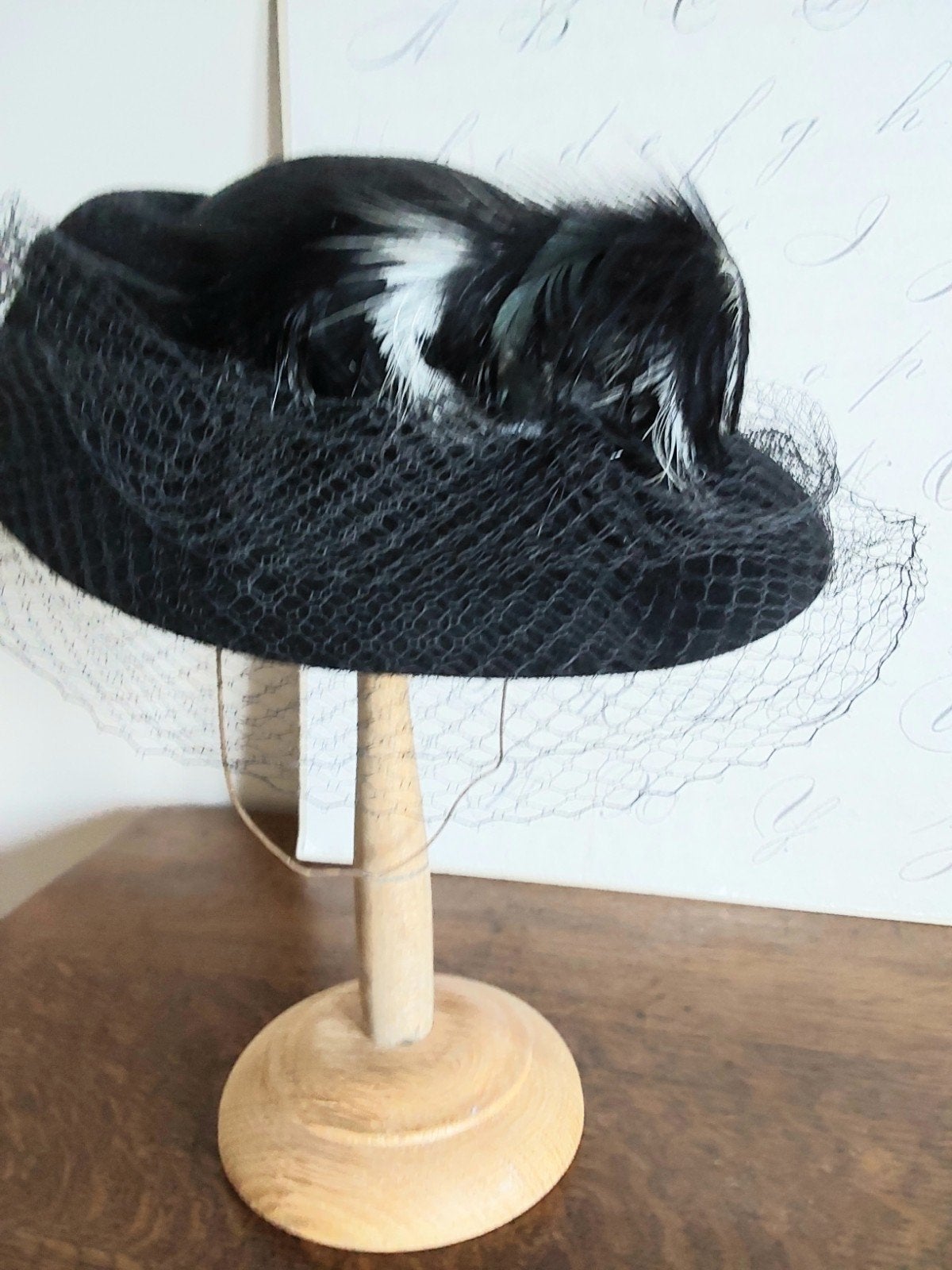 porte-chapeau avec chapeau, Antiquités & Art, Enlèvement ou Envoi