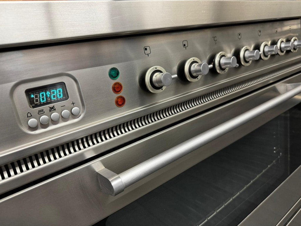🔥Boretti Fornuis 80cm RVS 1 elektrische oven 5 pits, Ophalen, 60 cm of meer, Zo goed als nieuw, Energieklasse A of zuiniger