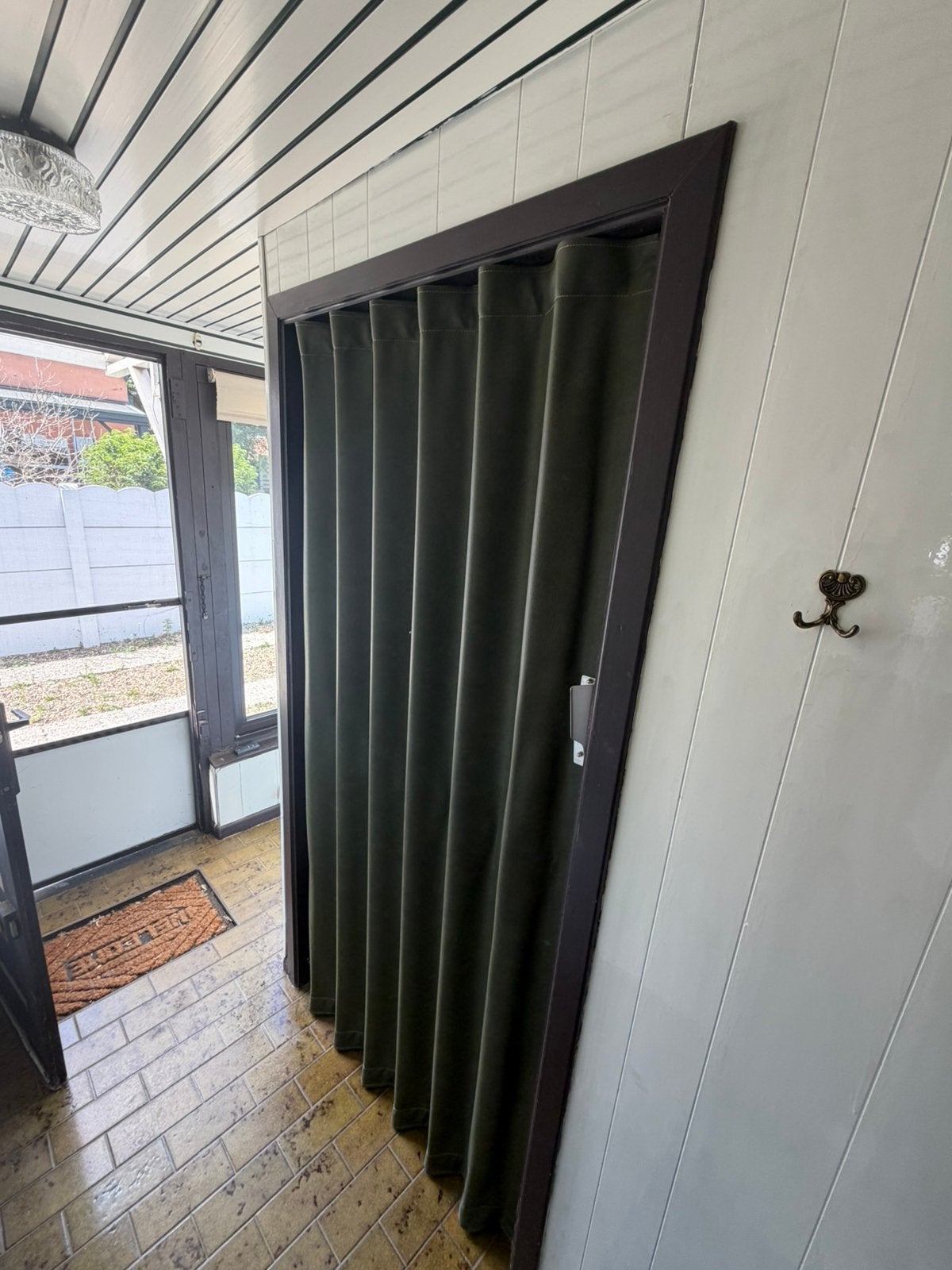 Schuif deur met magneet systeem, Jardin & Terrasse, Palissades, Enlèvement, Utilisé