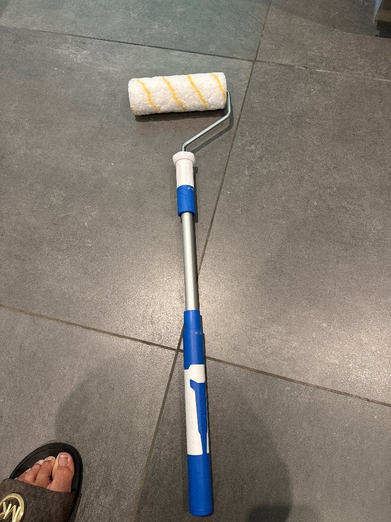 Verf borstel, Ophalen, Gebruikt, Verf