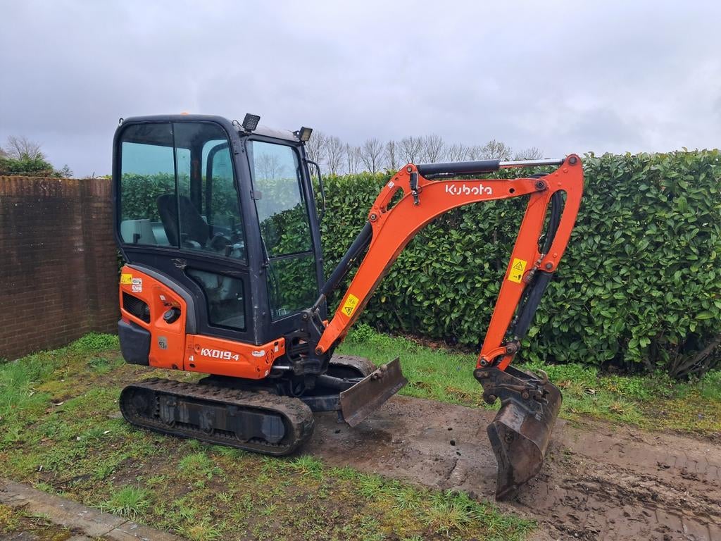Minigraver Kubota KX019-4 ( Bj 2020 ) Minikraan Graafmachine, Enlèvement