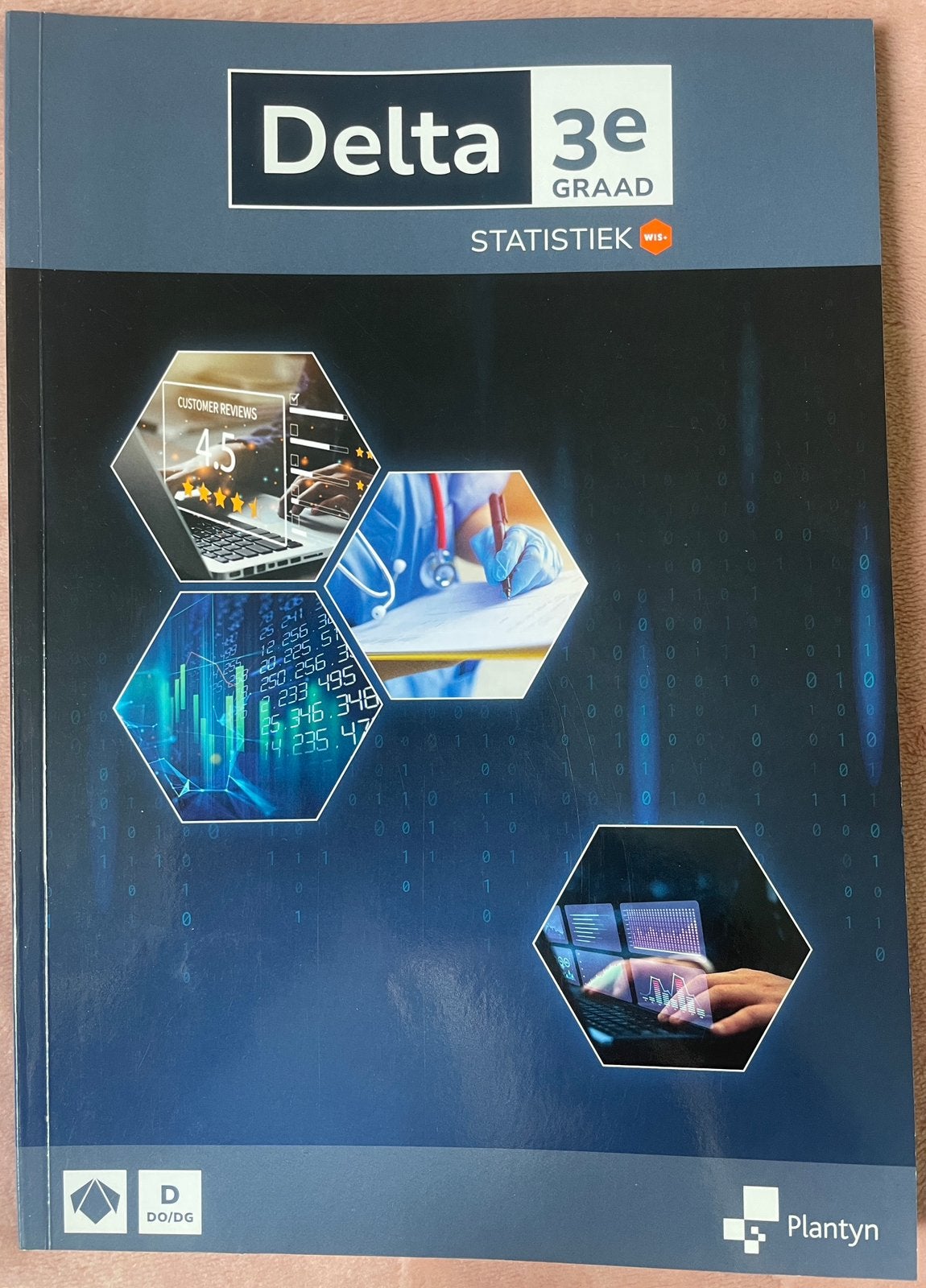 Delta 3e graad leerboek - Statistiek (wisk+), Boeken, Ophalen of Verzenden, Nieuw, ASO, Wiskunde A