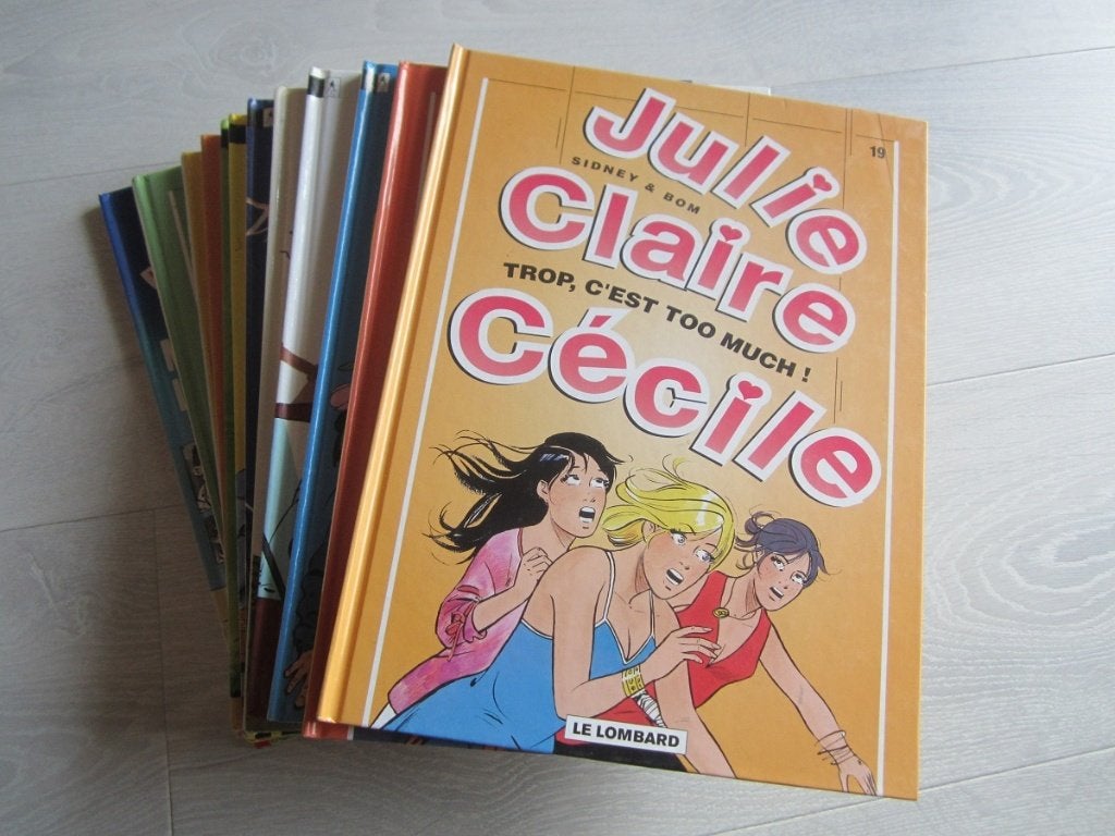 Julie, Claire, Cécile - 4,00Eur / pièce, Plusieurs BD, Enlèvement ou Envoi, Comme neuf, Sidney et Bom