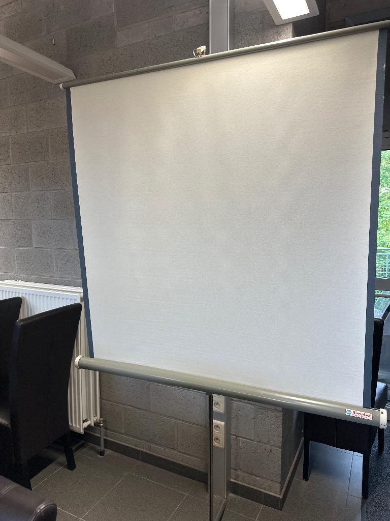 Projectiescherm, TV, Hi-fi & Vidéo, Écrans de projection, Enlèvement, Manuel, Utilisé