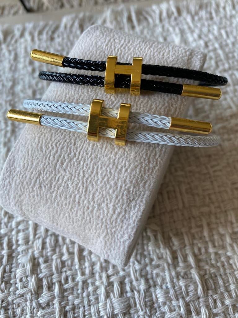 Armband hermes, Bijoux, Sacs & Beauté, Bracelets, Envoi, Comme neuf, Blanc, Or
