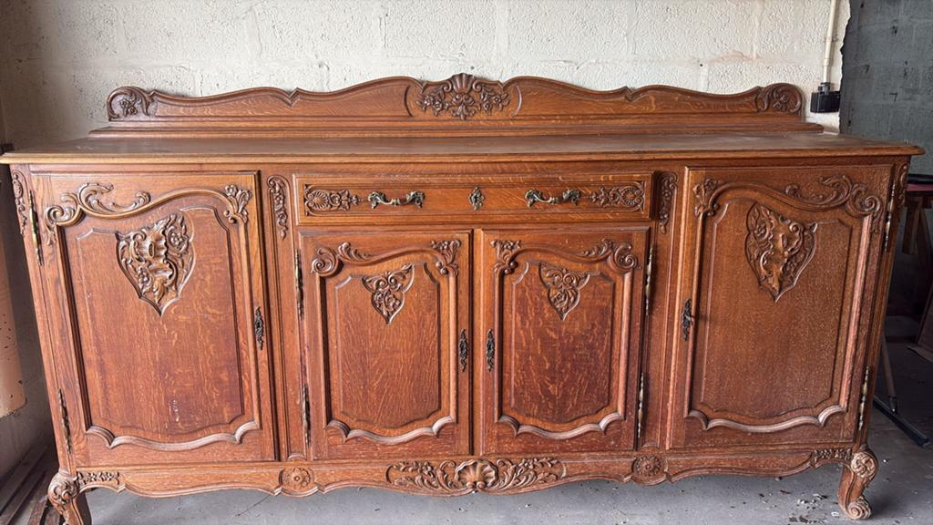 Buffet chêne namur, Maison & Meubles, Enlèvement ou Envoi, Comme neuf, Chêne
