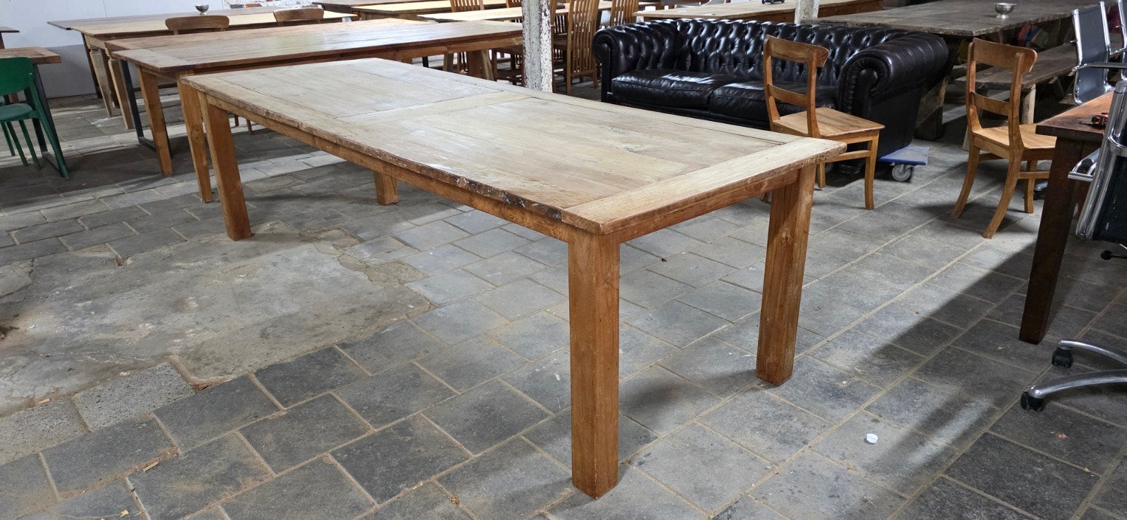 boerentafel 280 cm, Huis en Inrichting, Ophalen, Gebruikt