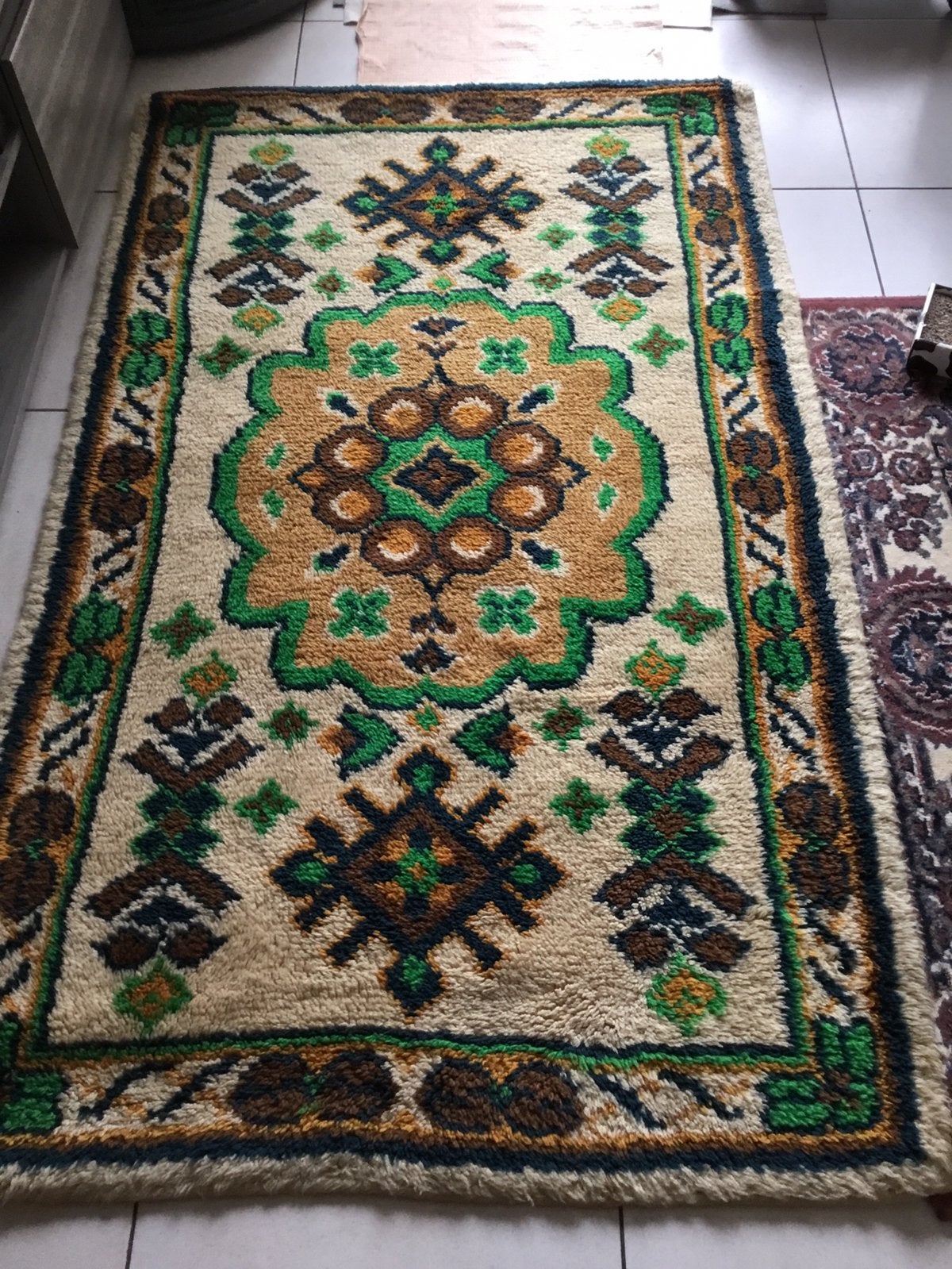 Tapijt, Ophalen