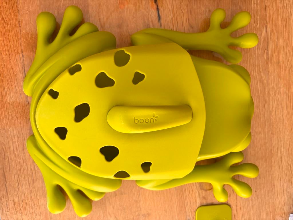 Boon Frog Pod badkikker opbergkit, Ophalen, Zo goed als nieuw